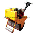 Walk Behind Double Drum Hydraulic Vibratory Mini Road Roller